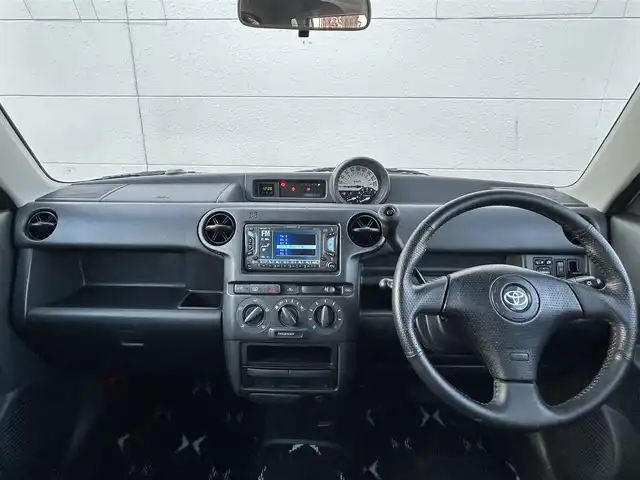 トヨタ ｂＢ Z Xバージョン 茨城県 2005(平17)年 0.9万km グレーM 純正ナビ/フロントフォグランプ/電動格納ミラー/純正アルミホイール/プライバシーガラス/革巻きステアリングホイール/取扱説明書