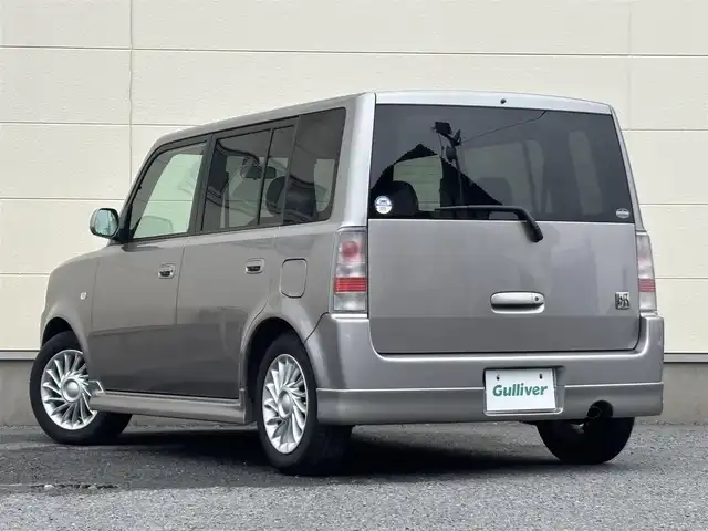トヨタ ｂＢ Z Xバージョン 茨城県 2005(平17)年 0.9万km グレーM 純正ナビ/フロントフォグランプ/電動格納ミラー/純正アルミホイール/プライバシーガラス/革巻きステアリングホイール/取扱説明書