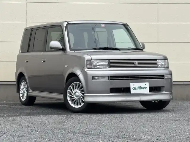 トヨタ ｂＢ Z Xバージョン 茨城県 2005(平17)年 0.9万km グレーM 純正ナビ/フロントフォグランプ/電動格納ミラー/純正アルミホイール/プライバシーガラス/革巻きステアリングホイール/取扱説明書