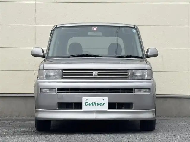 トヨタ ｂＢ Z Xバージョン 茨城県 2005(平17)年 0.9万km グレーM 純正ナビ/フロントフォグランプ/電動格納ミラー/純正アルミホイール/プライバシーガラス/革巻きステアリングホイール/取扱説明書