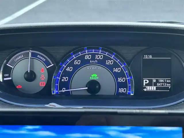 スズキ ソリオ バンディット HV SV 栃木県 2019(平31)年 6.5万km スーパーブラックパール スズキセーフティサポート/社外9インチフローティングナビ/フルセグTV/DVD/CD/Bluetooth/ETC/前席シートヒーター/片側パワースライドドア/パドルシフト/クルーズコントロール/スマートキー×2/プッシュEgスタート/ステアリングリモコン/LEDオートライト/LEDフォグランプ/純正15インチAW/横滑り防止装置/取説