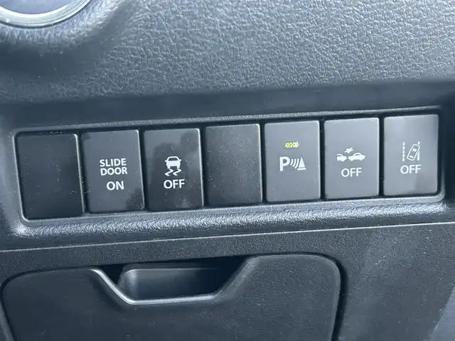 スズキ ソリオ バンディット HV SV 栃木県 2019(平31)年 6.5万km スーパーブラックパール スズキセーフティサポート/社外9インチフローティングナビ/フルセグTV/DVD/CD/Bluetooth/ETC/前席シートヒーター/片側パワースライドドア/パドルシフト/クルーズコントロール/スマートキー×2/プッシュEgスタート/ステアリングリモコン/LEDオートライト/LEDフォグランプ/純正15インチAW/横滑り防止装置/取説