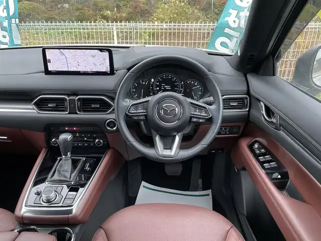 マツダ ＣＸ－８ XD エクスクルーシブモード 埼玉県 2021(令3)年 1.5万km プラチナクォーツメタリック 茶革シート/シートヒーター＆エアシート/純正ナビTV/BOSEサウンド/360度カメラ/パワーバックドア/クリアランスソナー/BSM/レーダークルーズコントロール/衝突軽減ブレーキ/純正１９インチAW/LEDヘッドライト/プッシュスタート/スマートキー/走行１５０８７キロ/保証書付整備手帳/取扱説明書