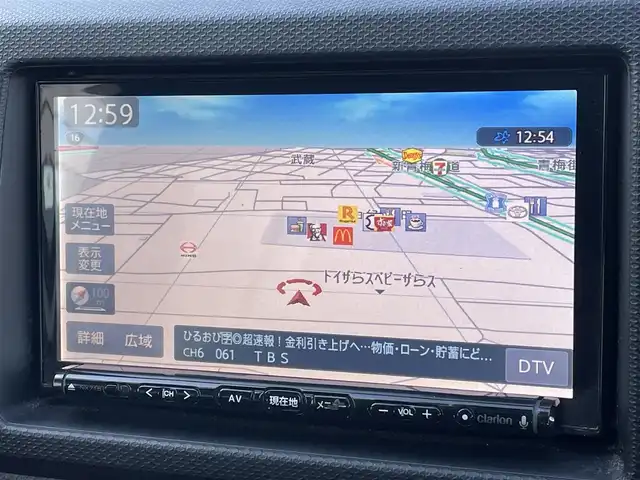 スズキ アルト ターボRS 東京都 2015(平27)年 4.6万km パールホワイト オートギヤシフト車/社外ナビ（NX715）/AM/FM/CD/DVD/SD/USB/Bluetooth/フルセグTV/パドルシフト/シートヒーター/アイドリングストップ/ETC/プッシュスタート/スマートキー/純正15インチAW/保証書/取扱説明書