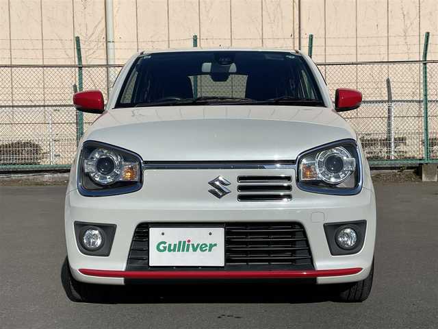 スズキ アルト ターボRS 東京都 2015(平27)年 4.6万km パールホワイト オートギヤシフト車/社外ナビ（NX715）/AM/FM/CD/DVD/SD/USB/Bluetooth/フルセグTV/パドルシフト/シートヒーター/アイドリングストップ/ETC/プッシュスタート/スマートキー/純正15インチAW/保証書/取扱説明書