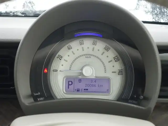 スズキ ラパン モード 山形県 2021(令3)年 2万km フォーンベージュメタリック/ホワイト2トーンルーフ デュアルセンサーブレーキサポート/HIDオートライト/シートヒーター/コーナーセンサー/アイドリングストップ/ステアリングスイッチ/電動格納ミラー/純正フロアマット/AAC/スマートキー