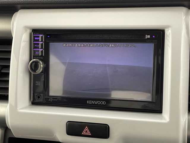 スズキ ハスラー G ターボ 愛知県 2015(平27)年 9.9万km クリスタルホワイトパール/ブラック2トーン 禁煙車/ケンウッド製6.1V型彩速メモリナビ/　　・CD/DVD/ワンセグ/AUX/プッシュスタート/バックカメラ/ETC/ベンチシート/シートヒーター/フルフラットシート/衝突軽減システム/横滑り防止機能/IC付ターボ/パワーステアリング/パワーウィンドウ/盗難防止機能/スマートキー