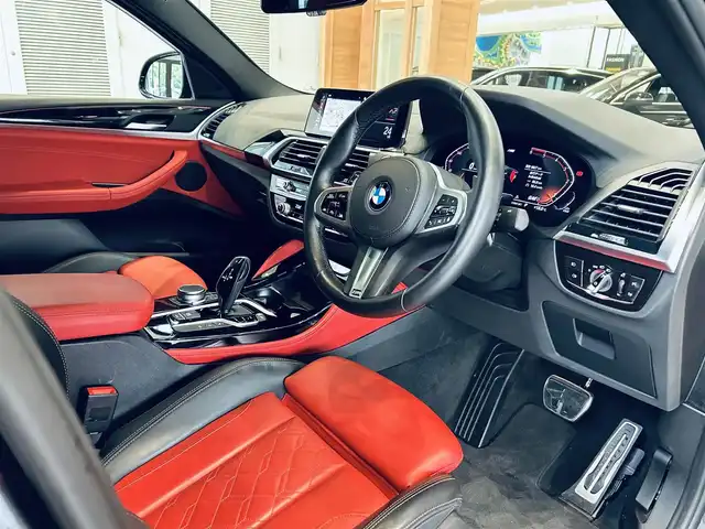 ＢＭＷ ＢＭＷ Ｘ４ xDrive 20d Mスポーツ 大阪府 2020(令2)年 1万km 黒 ワンオーナー/HUD/赤黒革/パワーシート/シートヒーター/Dシートメモリ/純正ナビ/TV/360度カメラ/applercarplay/ワイヤレス充電/ACC/ブラインドスポット/純正20インチAW/LEDヘッドライト/電動リアゲート