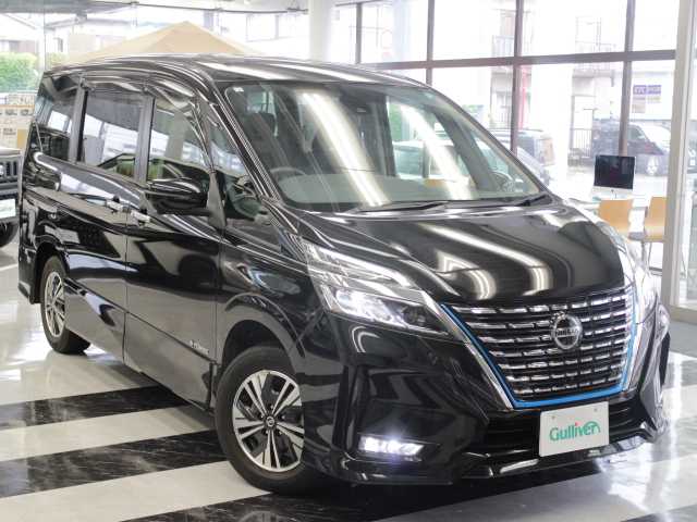 日産 セレナ e－パワー ハイウェイスター V 千葉県 2020(令2)年 1.6万km ダイヤモンドブラック 純正ナビ/フルセグTV/Bluetooth/CD/DVD再生/AM/FM/アラウンドビューモニター/プロパイロット/両側パワースライドドア/パーキングアシスト/セーフティパックB/ブラインドスポットワーニング/ドライブレコーダー/ビルトインETC/保証書