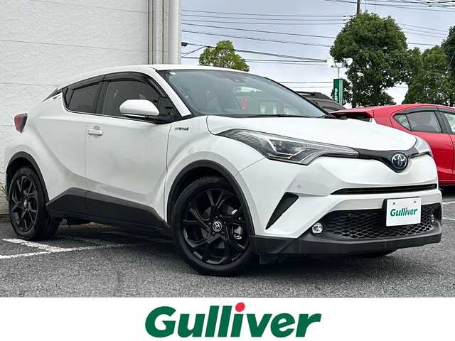 トヨタ Ｃ－ＨＲ G モード ネロ 千葉県 2019(平31)年 5.7万km ホワイトパールクリスタルシャイン ナビ　バックカメラ　ＢＴ　フルセグ　シートヒーター　ドラレコ　ＥＴＣ　セーフティセンス　ＰＣＳ　ＬＤＡ　ＡＨＢ　USB HDMI クルコン ＬＥＤライト オートライト 18インチブラックAW リアスポ