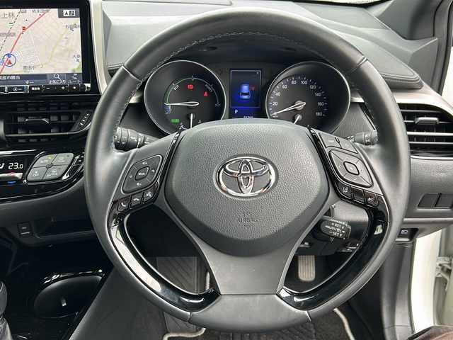 トヨタ Ｃ－ＨＲ G モード ネロ 千葉県 2019(平31)年 5.7万km ホワイトパールクリスタルシャイン ナビ　バックカメラ　ＢＴ　フルセグ　シートヒーター　ドラレコ　ＥＴＣ　セーフティセンス　ＰＣＳ　ＬＤＡ　ＡＨＢ　USB HDMI クルコン ＬＥＤライト オートライト 18インチブラックAW リアスポ
