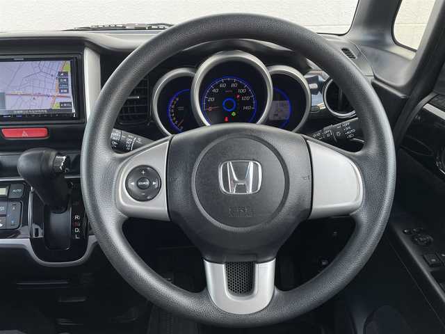 ホンダ Ｎ ＢＯＸ カスタム G Lパッケージ 茨城県 2012(平24)年 7.3万km プレミアムダイナミックブルーパール ワンオーナー/社外ナビ/フルセグテレビ/Bluetooth/ドラレコ前後/両側パワスラ/パワーステアリング/パワーウィンドウ/フロアマット純正/LEDヘッドライト/オートライト/盗難防止装置/横滑り防止装置/スペアキー/ETC