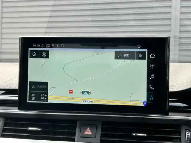 アウディ Ａ４ 45TFSIクワトロ Sライン 茨城県 2021(令3)年 2.2万km 紺Ｍ マトリクスＬＥＤ　/アウディプレセンス　/ＡＣＣ　/レーンアシスト　/サイドアシスト　/Ｂカメラ　/パーキングセンサー　/半革　/シートヒーター　/ＰＷシート　/ナビ　/ＴＶ　/ＣａｒＰｌａｙ　/ＢＴ　/ＵＳＢ　/前後ドラレコ/ETC2.0 /禁煙車