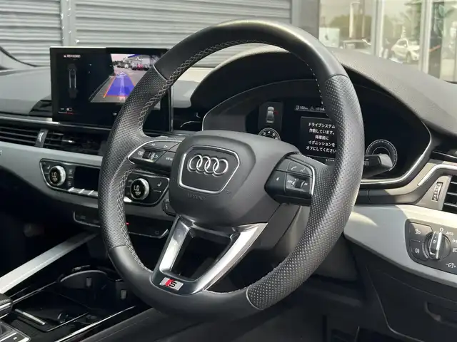 アウディ Ａ４ 45TFSIクワトロ Sライン 茨城県 2021(令3)年 2.2万km 紺Ｍ マトリクスＬＥＤ　/アウディプレセンス　/ＡＣＣ　/レーンアシスト　/サイドアシスト　/Ｂカメラ　/パーキングセンサー　/半革　/シートヒーター　/ＰＷシート　/ナビ　/ＴＶ　/ＣａｒＰｌａｙ　/ＢＴ　/ＵＳＢ　/前後ドラレコ/ETC2.0 /禁煙車
