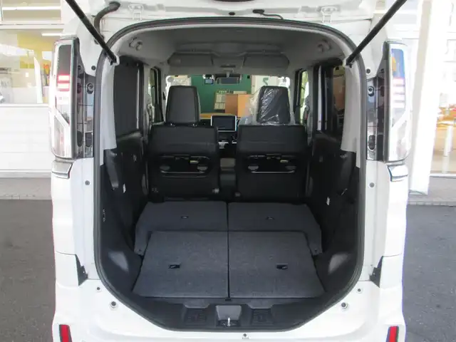 スズキ スペーシア カスタム HYBRID XS ターボ 千葉県 2021(令3)年 2.7万km ピュアホワイトP ワンオーナー/社外8インチメモリナビ、フルセグTV/バックカメラ/オーディオ【CD/DVD/SD/BT/USB】/両側パワースライドドア/デュアルカメラブレーキサポート/パーキングセンサー/レーダークルーズコントロール/LEDヘッドライト&LEDフォグ/純正15インチアルミホイール/ハーフレザーシート/D席シートヒーター/プッシュスタート/前後ドライブレコーダー/ETC/スイッチ付き革巻きステアリング/アイドリングストップ/新車保証書/取扱説明書/ナビ取扱説明書