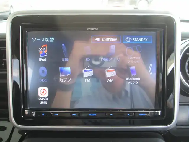 スズキ スペーシア カスタム HYBRID XS ターボ 千葉県 2021(令3)年 2.7万km ピュアホワイトP ワンオーナー/社外8インチメモリナビ、フルセグTV/バックカメラ/オーディオ【CD/DVD/SD/BT/USB】/両側パワースライドドア/デュアルカメラブレーキサポート/パーキングセンサー/レーダークルーズコントロール/LEDヘッドライト&LEDフォグ/純正15インチアルミホイール/ハーフレザーシート/D席シートヒーター/プッシュスタート/前後ドライブレコーダー/ETC/スイッチ付き革巻きステアリング/アイドリングストップ/新車保証書/取扱説明書/ナビ取扱説明書
