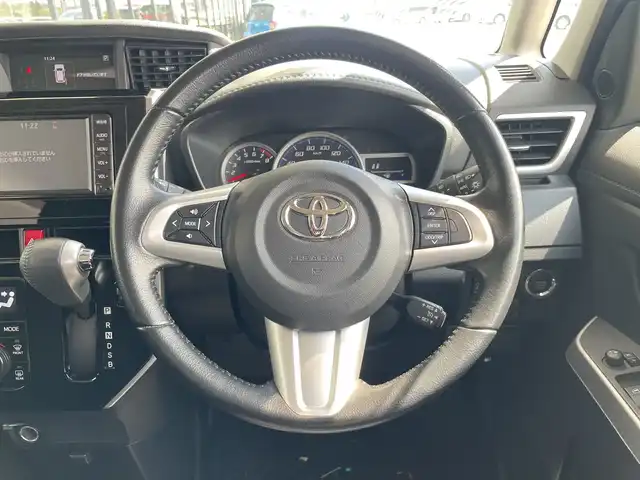 トヨタ タンク カスタムG 愛知県 2019(令1)年 4.9万km ブラックマイカメタリック/ファイアークォーツレッドメタリック 純正SDナビ/両側パワースライドドア/クルーズコントロール/バックカメラ/純正アルミホイール/LEDヘッドライト/レーンキープアシスト/オートマチックハイビーム/ドライブレコーダー/Bluetooth/ステアリングスイッチ/スマートキー/プッシュスタート/ETC/純正フロアマット/オートライト