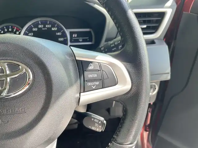 トヨタ タンク カスタムG 愛知県 2019(令1)年 4.9万km ブラックマイカメタリック/ファイアークォーツレッドメタリック 純正SDナビ/両側パワースライドドア/クルーズコントロール/バックカメラ/純正アルミホイール/LEDヘッドライト/レーンキープアシスト/オートマチックハイビーム/ドライブレコーダー/Bluetooth/ステアリングスイッチ/スマートキー/プッシュスタート/ETC/純正フロアマット/オートライト