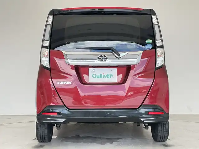 トヨタ タンク カスタムG 愛知県 2019(令1)年 4.9万km ブラックマイカメタリック/ファイアークォーツレッドメタリック 純正SDナビ/両側パワースライドドア/クルーズコントロール/バックカメラ/純正アルミホイール/LEDヘッドライト/レーンキープアシスト/オートマチックハイビーム/ドライブレコーダー/Bluetooth/ステアリングスイッチ/スマートキー/プッシュスタート/ETC/純正フロアマット/オートライト