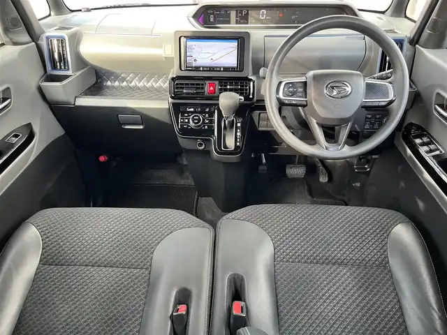 ダイハツ タント カスタム X 奈良県 2019(令1)年 5.8万km レーザーブルークリスタルシャイン 社外ＳＤナビ（ＡＶＩＣーＲＺ８１０）　/フルセグ　/Ｂｌｕｅｔｏｏｔｈ　/ＣＤ／ＤＶＤ　/バックカメラ　/ＥＴＣ　/スペアキー　/ドライブレコーダー　/純正アルミホイール　/純正フロアマット　/両側パワースライドドア/アイドリングストップ/ハーフレザーシート/ＬＥＤヘッドライト