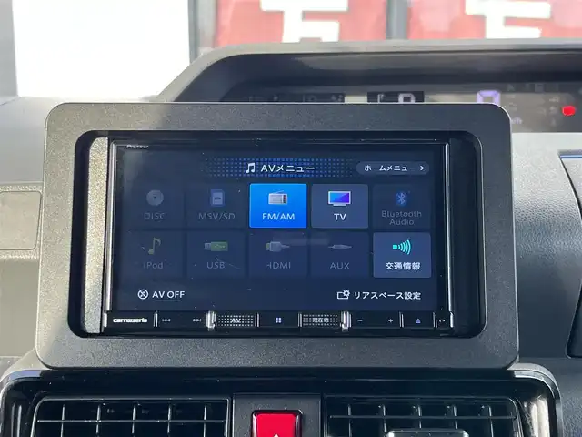 ダイハツ タント カスタム X 奈良県 2019(令1)年 5.8万km レーザーブルークリスタルシャイン 社外ＳＤナビ（ＡＶＩＣーＲＺ８１０）　/フルセグ　/Ｂｌｕｅｔｏｏｔｈ　/ＣＤ／ＤＶＤ　/バックカメラ　/ＥＴＣ　/スペアキー　/ドライブレコーダー　/純正アルミホイール　/純正フロアマット　/両側パワースライドドア/アイドリングストップ/ハーフレザーシート/ＬＥＤヘッドライト
