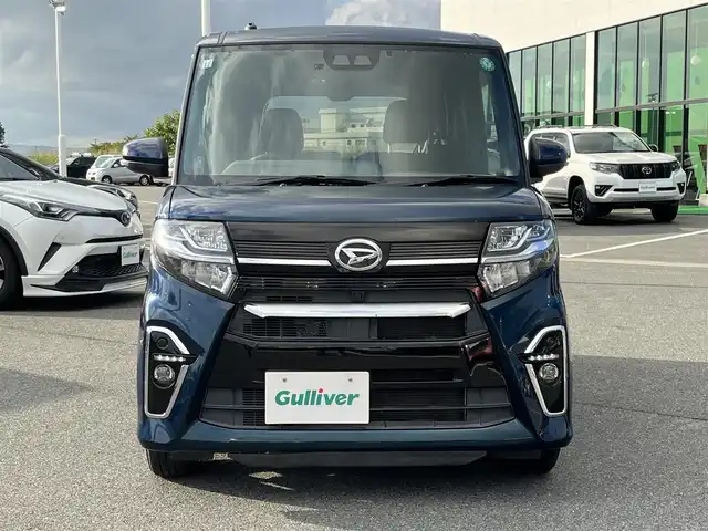 ダイハツ タント カスタム X 奈良県 2019(令1)年 5.8万km レーザーブルークリスタルシャイン 社外ＳＤナビ（ＡＶＩＣーＲＺ８１０）　/フルセグ　/Ｂｌｕｅｔｏｏｔｈ　/ＣＤ／ＤＶＤ　/バックカメラ　/ＥＴＣ　/スペアキー　/ドライブレコーダー　/純正アルミホイール　/純正フロアマット　/両側パワースライドドア/アイドリングストップ/ハーフレザーシート/ＬＥＤヘッドライト