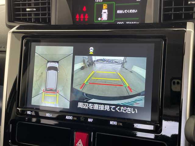 トヨタ ルーミー カスタムG－T 愛知県 2019(令1)年 3.4万km レーザーブルークリスタルシャイン 純正9型ナビ SDカードなし/全方位カメラ/両側パワースライドドア/クルーズコントロール/バックカメラ/コーナーセンサー/純正アルミホイール/LEDヘッドライト/オートマチックハイビーム/ドライブレコーダー/ETC/衝突軽減システム/フルセグ/CD DVD/Bluetooth/ステアリングスイッチ/スマートキー/プッシュスタート