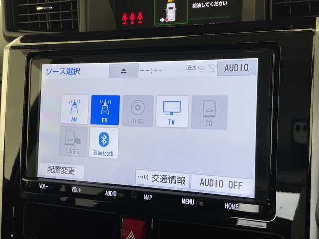 トヨタ ルーミー カスタムG－T 愛知県 2019(令1)年 3.4万km レーザーブルークリスタルシャイン 純正9型ナビ SDカードなし/全方位カメラ/両側パワースライドドア/クルーズコントロール/バックカメラ/コーナーセンサー/純正アルミホイール/LEDヘッドライト/オートマチックハイビーム/ドライブレコーダー/ETC/衝突軽減システム/フルセグ/CD DVD/Bluetooth/ステアリングスイッチ/スマートキー/プッシュスタート