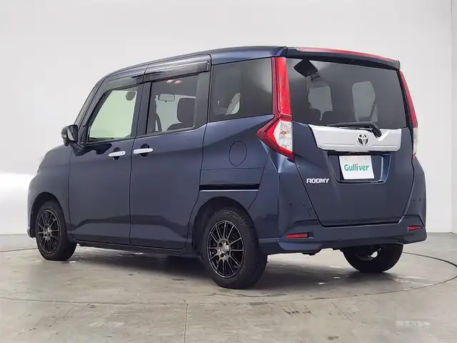トヨタ ルーミー G S 愛知県 2017(平29)年 2.1万km 青 スマートアシスト/衝突回避支援機能/車線逸脱警報機能/ブレーキ制御付誤発進抑制機能/先行車発進お知らせ機能/クルーズコントロール/アイドリングストップ/両側パワースライドドア/純正7インチSDナビ/フルセグTV/CD/AM/FM/Bluetooth/AUX/前方ドライブレコーダー/シートヒーター/純正フロアマット/14インチアルミホイール/ホイール付スタッドレスタイヤ（社内積込）/スマートキー/ビルトインETC