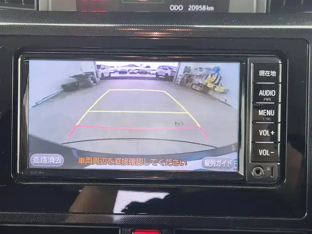 トヨタ ルーミー G S 愛知県 2017(平29)年 2.1万km 青 スマートアシスト/衝突回避支援機能/車線逸脱警報機能/ブレーキ制御付誤発進抑制機能/先行車発進お知らせ機能/クルーズコントロール/アイドリングストップ/両側パワースライドドア/純正7インチSDナビ/フルセグTV/CD/AM/FM/Bluetooth/AUX/前方ドライブレコーダー/シートヒーター/純正フロアマット/14インチアルミホイール/ホイール付スタッドレスタイヤ（社内積込）/スマートキー/ビルトインETC