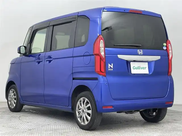ホンダ Ｎ ＢＯＸ G L ホンダセンシング 道央・札幌 2019(平31)年 5.3万km ブリリアントスポーティブルーメタリック2トーン ・4WD/・コンフォートビューパッケージ/・純正メモリナビ(VXM-194VFi)/・DVD/CD/SD/iPod/フルセグ/・バックカメラ/・ビルトインETC/・社外前方ドライブレコーダー/・ホンダセンシング/・アダプティブクルーズコントロール/・横滑り防止装置/・片側パワースライドドア/・前席シートヒーター/・LEDヘッドライト/・オートライト/・2列目サンシェード/・社外14インチAW/・純正フロアマット/・プッシュスタート/・スマートキー