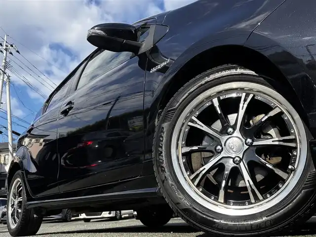 トヨタ アクア G ブラックソフトレザーセレ 熊本県 2013(平25)年 13.1万km ブラックマイカ 社外エアロ（F.S.R）/純正ナビ（NSZT-W62G）/【フルセグTV/Bluetooth再生/CD/DVD】/バックカメラ/レザーシート/社外16インチAW/ステアリングスイッチ/革巻きステアリング/オートライト/ETC/ドライブレコーダー（前後）/プッシュスタート