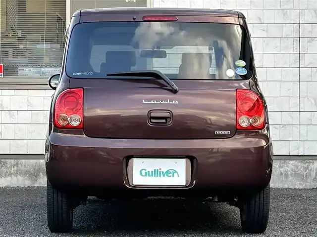 スズキ ラパン X 福岡県 2011(平23)年 9.8万km マルーンブラウンパール 純正オーディオ【CLCR10】/ (AM/FM/CD)/純正14インチAW/ETC/ベンチシート/電格ウインカーミラー/プッシュスタート/ドアバイザー/電源ソケット/社外フロアマット/スペアキー×1/保証書/取扱説明書