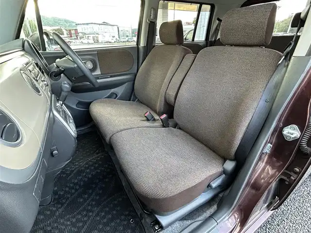 スズキ ラパン X 福岡県 2011(平23)年 9.8万km マルーンブラウンパール 純正オーディオ【CLCR10】/ (AM/FM/CD)/純正14インチAW/ETC/ベンチシート/電格ウインカーミラー/プッシュスタート/ドアバイザー/電源ソケット/社外フロアマット/スペアキー×1/保証書/取扱説明書