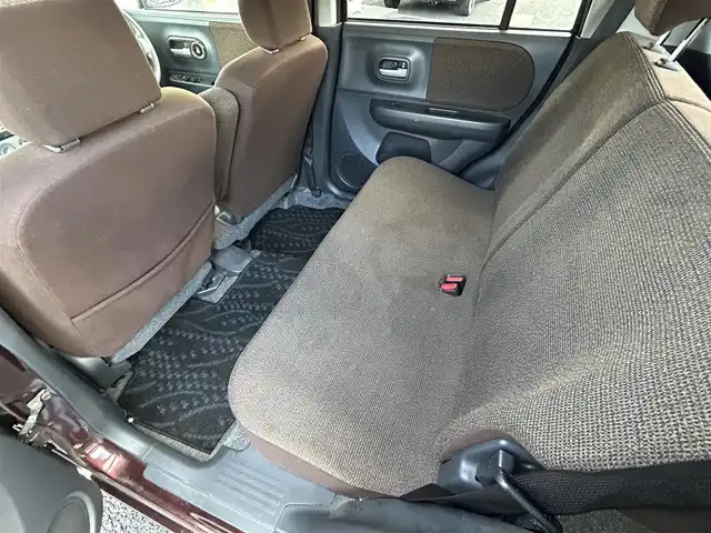 スズキ ラパン X 福岡県 2011(平23)年 9.8万km マルーンブラウンパール 純正オーディオ【CLCR10】/ (AM/FM/CD)/純正14インチAW/ETC/ベンチシート/電格ウインカーミラー/プッシュスタート/ドアバイザー/電源ソケット/社外フロアマット/スペアキー×1/保証書/取扱説明書