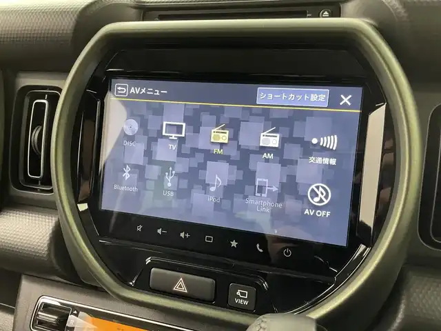 スズキ ハスラー タフワイルド・ターボ 埼玉県 2024(令6)年 0.1千km オフブルーメタリック/ブラック 2トーン 届出済未使用車　純正９インチナビ　全方位モニター　セーフティサポート　アダプティブクルーズコントロール　シートヒーター　パドルシフト　純正アルミホイール　スマートキー　オートハイビーム　ＬＥＤ　ＴＶ