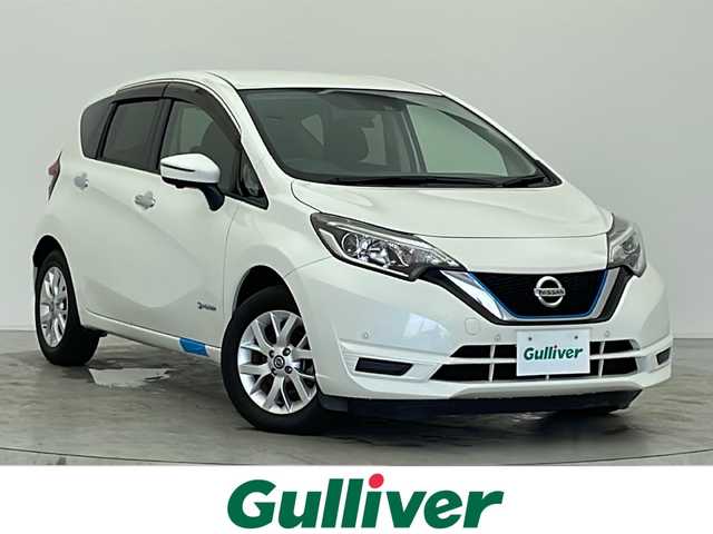 日産 ノート e－パワー X Vセレクション 宮城県 2019(令1)年 6.9万km ブリリアントホワイトパール 純正メモリーナビ/フルセグTV/アラウンドビューモニター/バックカメラ/エマージェンシーブレーキ/車線逸脱警報/踏み間違え防止アシスト/LEDオートマチックハイビーム/デジタルインナーミラー/スマートキー/ETC/禁煙車