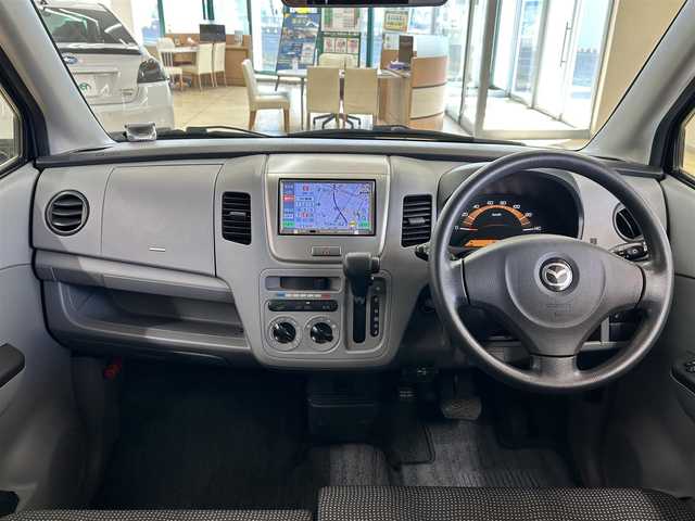 マツダ ＡＺ ワゴン XG 道央・札幌 2010(平22)年 2.7万km ブルーイッシュブラックパール3 ・4WD/・社外ナビ/ワンセグTV/DVD/CD/・ETC/・運転席ヒーター/・電格ミラー/・ミラーヒーター/・ドアバイザー/・ライトレベライザー/・夏タイヤ社外13インチAW積込