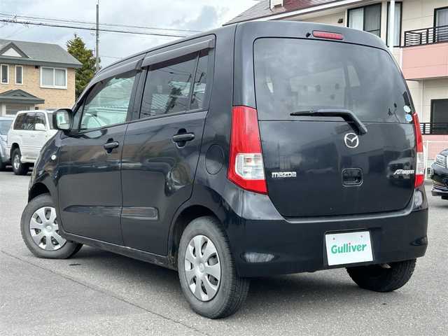 マツダ ＡＺ ワゴン XG 道央・札幌 2010(平22)年 2.7万km ブルーイッシュブラックパール3 4WD/社外ナビ/ワンセグTV/DVD/CD/ETC/運転席ヒーター/電格ミラー/ミラーヒーター/ドアバイザー/ライトレベライザー/夏タイヤ社外13インチAW積込/