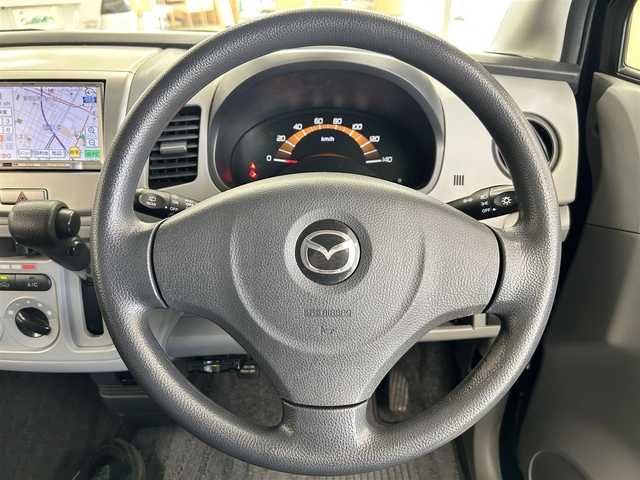 マツダ ＡＺ ワゴン XG 道央・札幌 2010(平22)年 2.7万km ブルーイッシュブラックパール3 ・4WD/・社外ナビ/ワンセグTV/DVD/CD/・ETC/・運転席ヒーター/・電格ミラー/・ミラーヒーター/・ドアバイザー/・ライトレベライザー/・夏タイヤ社外13インチAW積込