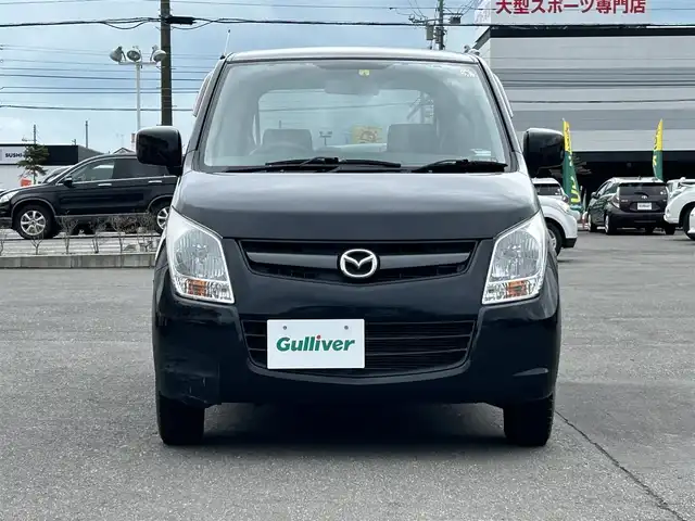 マツダ ＡＺ ワゴン XG 道央・札幌 2010(平22)年 2.7万km ブルーイッシュブラックパール3 4WD/社外ナビ/ワンセグTV/DVD/CD/ETC/運転席ヒーター/電格ミラー/ミラーヒーター/ドアバイザー/ライトレベライザー/夏タイヤ社外13インチAW積込/