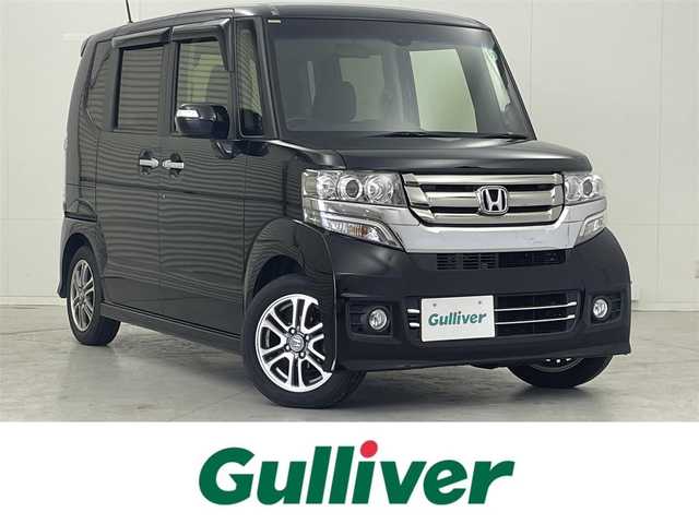ホンダ Ｎ ＢＯＸ カスタム G Lパッケージ 茨城県 2016(平28)年 2万km スマートブラック 純正ナビ/バックカメラ/フルセグ/両側電動スライドドア/ETC/純正14インチAW/スマートキー