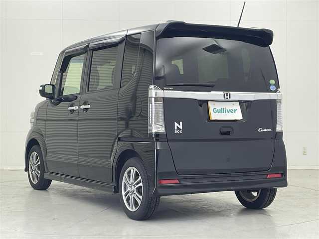 ホンダ Ｎ ＢＯＸ カスタム G Lパッケージ 茨城県 2016(平28)年 2万km スマートブラック 純正ナビ/バックカメラ/フルセグ/両側電動スライドドア/ETC/純正14インチAW/スマートキー