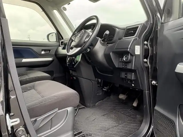 トヨタ ルーミー カスタムG 徳島県 2018(平30)年 5.5万km ブラックマイカメタリック SDナビ　NSCD-W66/　AM/FM/BT/CD/ワンセグ/SD/AUX/ビルトインETC2.0/バックカメラ/クルーズコントロール/アイドリングストップ/両側電動スライドドア/前後コーナーセンサー/スマートキー/プッシュスタート/純正フロアマット/ドアバイザー/オートライト/オートマチックハイビーム/LEDヘッドライト/フォグライト/取扱説明書/新車時保証書
