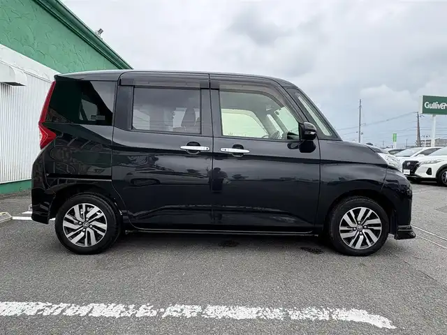 トヨタ ルーミー カスタムG 徳島県 2018(平30)年 5.5万km ブラックマイカメタリック SDナビ　NSCD-W66/　AM/FM/BT/CD/ワンセグ/SD/AUX/ビルトインETC2.0/バックカメラ/クルーズコントロール/アイドリングストップ/両側電動スライドドア/前後コーナーセンサー/スマートキー/プッシュスタート/純正フロアマット/ドアバイザー/オートライト/オートマチックハイビーム/LEDヘッドライト/フォグライト/取扱説明書/新車時保証書