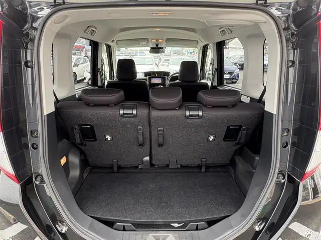 トヨタ ルーミー カスタムG 徳島県 2018(平30)年 5.5万km ブラックマイカメタリック SDナビ　NSCD-W66/　AM/FM/BT/CD/ワンセグ/SD/AUX/ビルトインETC2.0/バックカメラ/クルーズコントロール/アイドリングストップ/両側電動スライドドア/前後コーナーセンサー/スマートキー/プッシュスタート/純正フロアマット/ドアバイザー/オートライト/オートマチックハイビーム/LEDヘッドライト/フォグライト/取扱説明書/新車時保証書
