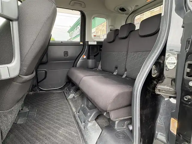 トヨタ ルーミー カスタムG 徳島県 2018(平30)年 5.5万km ブラックマイカメタリック SDナビ　NSCD-W66/　AM/FM/BT/CD/ワンセグ/SD/AUX/ビルトインETC2.0/バックカメラ/クルーズコントロール/アイドリングストップ/両側電動スライドドア/前後コーナーセンサー/スマートキー/プッシュスタート/純正フロアマット/ドアバイザー/オートライト/オートマチックハイビーム/LEDヘッドライト/フォグライト/取扱説明書/新車時保証書