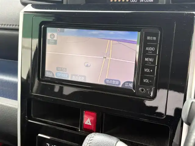 トヨタ ルーミー カスタムG 徳島県 2018(平30)年 5.5万km ブラックマイカメタリック SDナビ　NSCD-W66/　AM/FM/BT/CD/ワンセグ/SD/AUX/ビルトインETC2.0/バックカメラ/クルーズコントロール/アイドリングストップ/両側電動スライドドア/前後コーナーセンサー/スマートキー/プッシュスタート/純正フロアマット/ドアバイザー/オートライト/オートマチックハイビーム/LEDヘッドライト/フォグライト/取扱説明書/新車時保証書