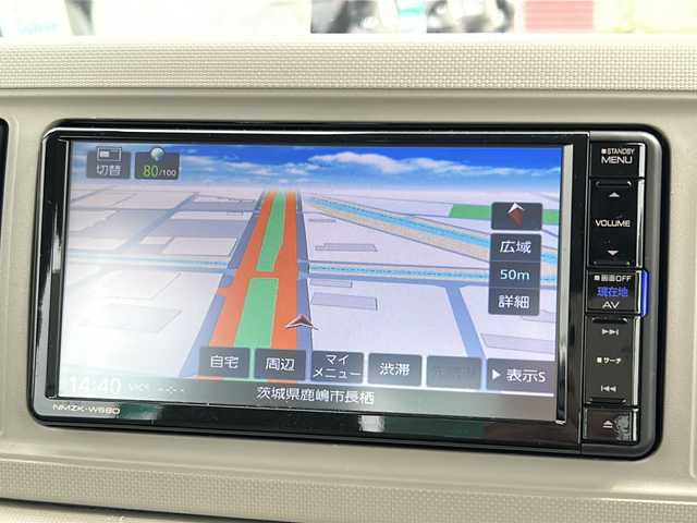 ダイハツ ミラ トコット L SA Ⅲ 茨城県 2018(平30)年 5.3万km セラミックグリーンM 純正メモリナビ＆地デジTV【NMZK-W68D】/(地デジTV・CD・DVD・BT・ラジオ再生)/社外ドライブレコーダー（フロント）/被害軽減システム/バックカメラ/アイドリングストップ/カーテンシールドエアバック/コーナーセンサー