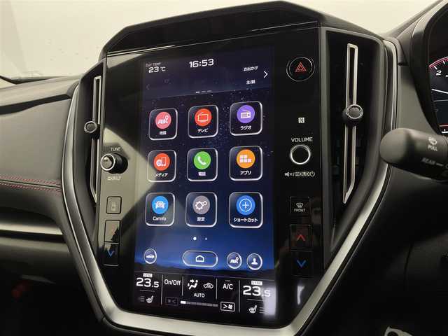 スバル レヴォーグ 1．8STIスポーツ EX 宮城県 2020(令2)年 4.4万km WRブルーパール ワンオーナー//4WD・ターボ//純正11.6インチメモリナビ//AM/FM/Bluetooth/フルセグ//バック/フロント/サイドカメラ//ビルトインETC//本革シート//パワーシート（運転席＋助手席）//シートヒーター（全席）//アイサイトコアテクノロジー//プリクラッシュブレーキ//後退時ブレーキアシスト//ＡＴ誤発進（後進）抑制制御//車線逸脱抑制//全車速追従機能付クルーズコントロール//アイサイトＸ//渋滞時ハンズオフアシスト//渋滞時発進アシスト//アクティブレーンチェンジアシスト//カーブ前速度制御//料金所前速度制御//アイサイトセイフティプラス//スバルリヤビークルディテクション//エマージェンシーレーンキープアシスト//ハイビームアシスト//ドライブモードセレクト/Comfort/Normal/Sport/Sport+/individual//ドライバーモニタリングシステム//ステリングスイッチ//電動パーキングブレーキ//LEDヘッドライト//純正18インチアルミホイール//電動リアゲート//プッシュスタート//スマートキー//柿本2本出マフラー//純正マフラー車載